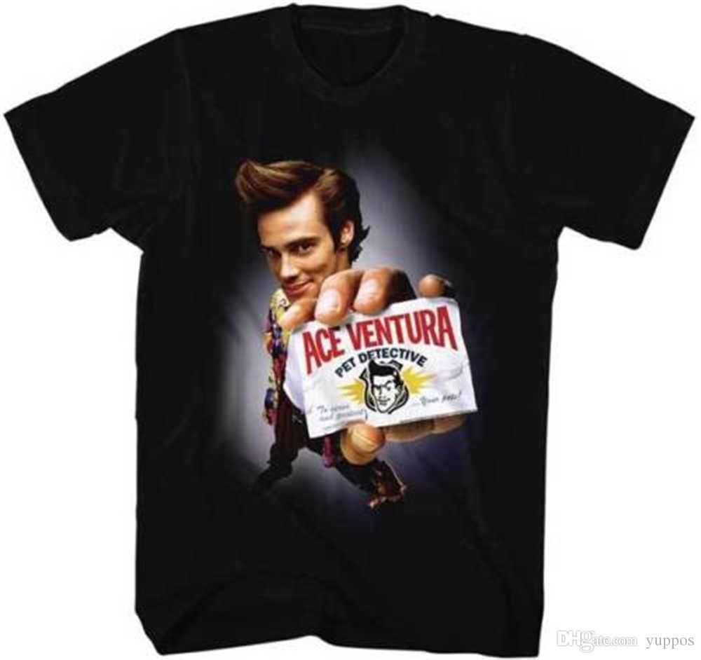 Novelty From Ace Funny Shirts T Ventura DHgate.Com Card Movie $12.08| Detective Holding  Pet Shirt Business T Funny T Printed Adult Shirt Lijian048,