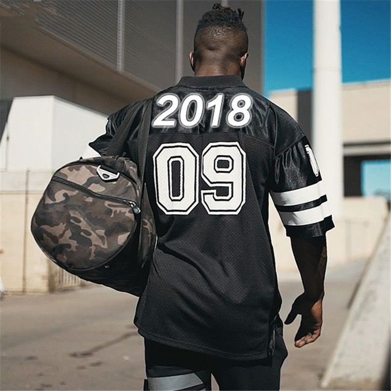 Mens Summer Print V Neck Loose Sports T Shirts Tops For Boys Casual Fitness Workout Short Sleeve Tees Shirts Singlets From Topfashion88 13 29 Dhgate Com