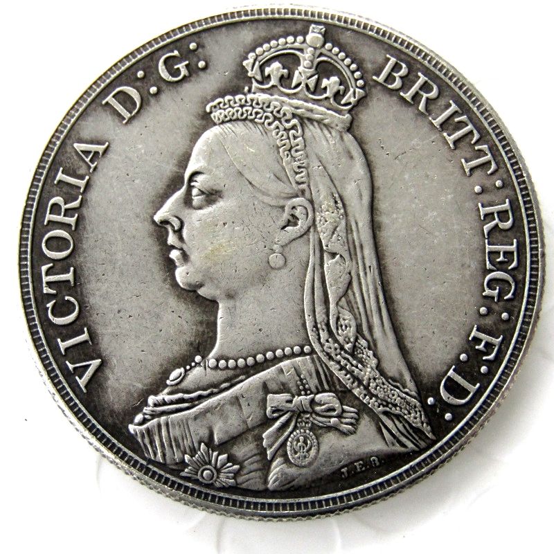 Victoria 1887 Crown