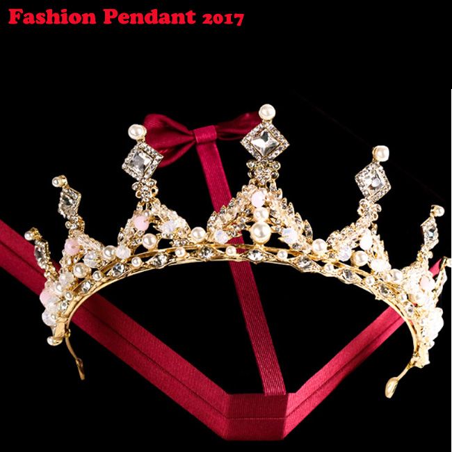 Bridal Crystal Tiara Crowns Princess Queen Pageant Prom Rhinestone