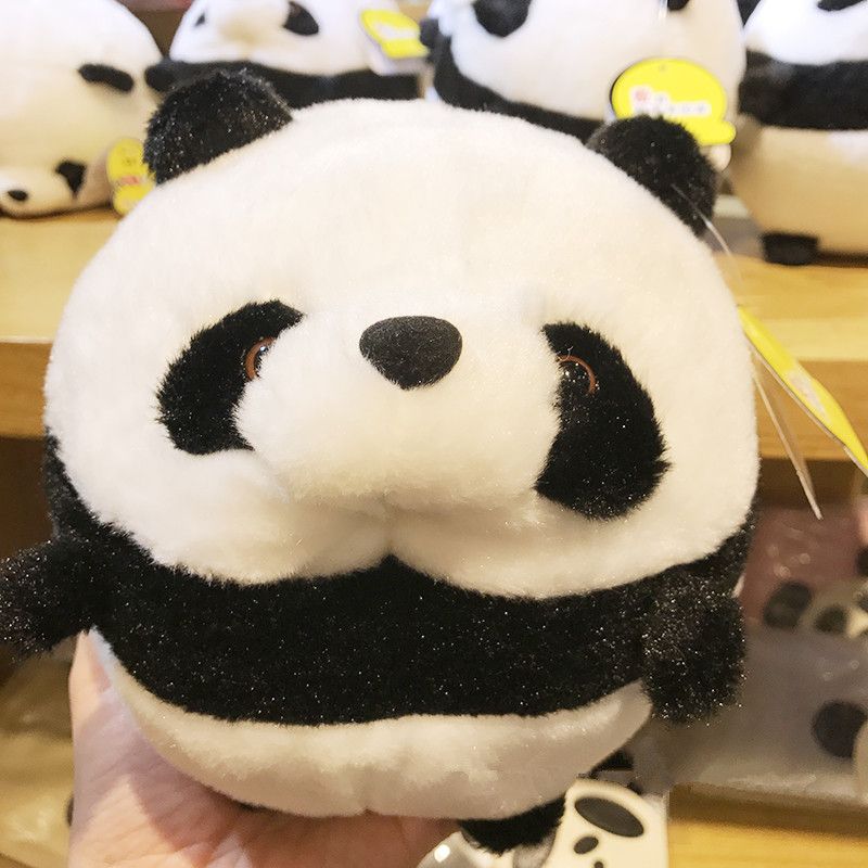 round panda plush