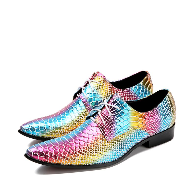 Rainbow dress shoes Clearance