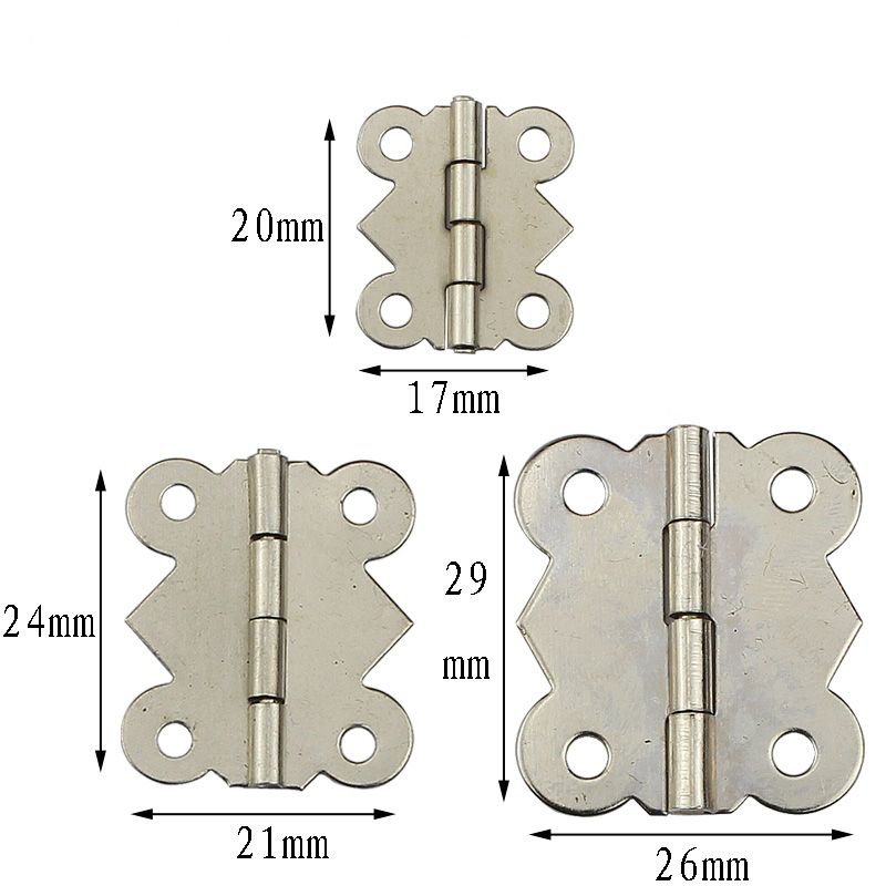 2019 White 180 Degree Hinge Antique Butterfly Small Hinge Cabinet