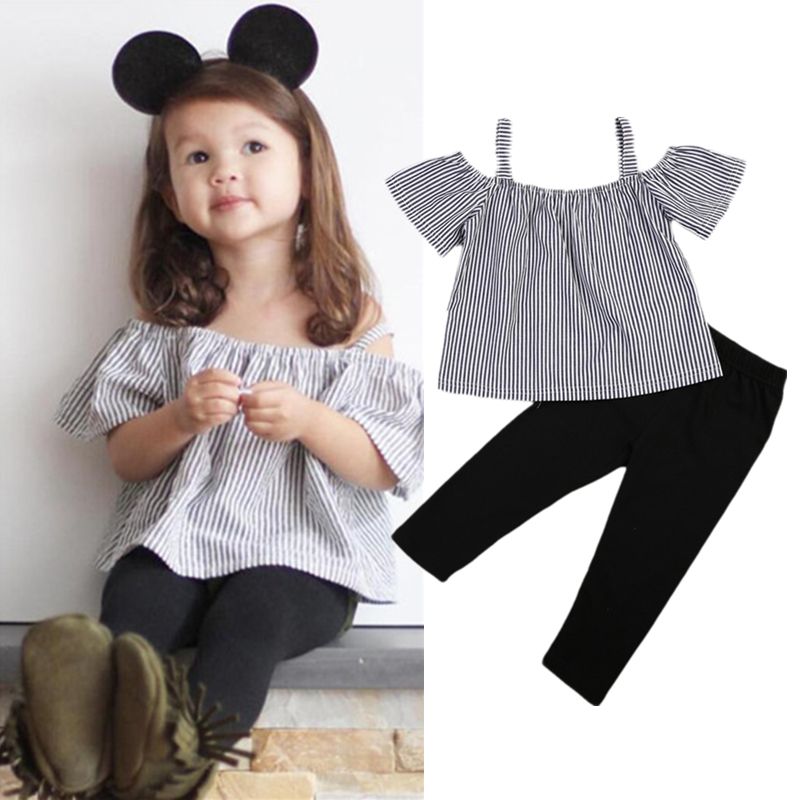 USA Boutique Toddler Kids Boy Tops T-shirt Pants Halloween Outfits Set Clothes