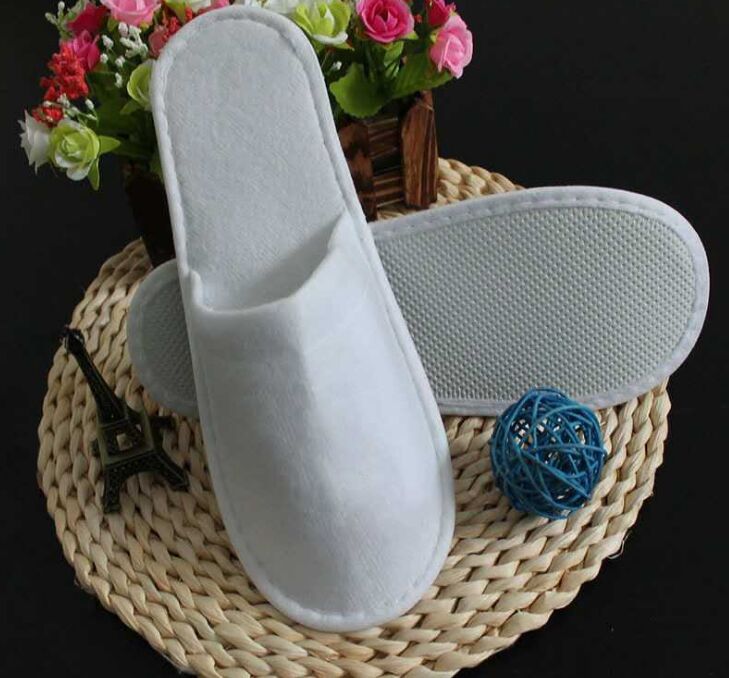 Wholesale Brands Disposable Slippers Hotel Towelling Slippers EVA ...