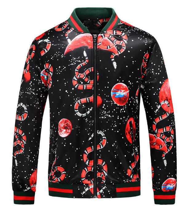 Acquistare Moda GUCCI Giacca Casual Giacca A Vento Manica Lunga In Misto  Cotone Taglia M 3XL One Giacche Tasca Con Cerniera Animale Fiore Lettera  Pattern # G8 Economico | Consegna Veloce E