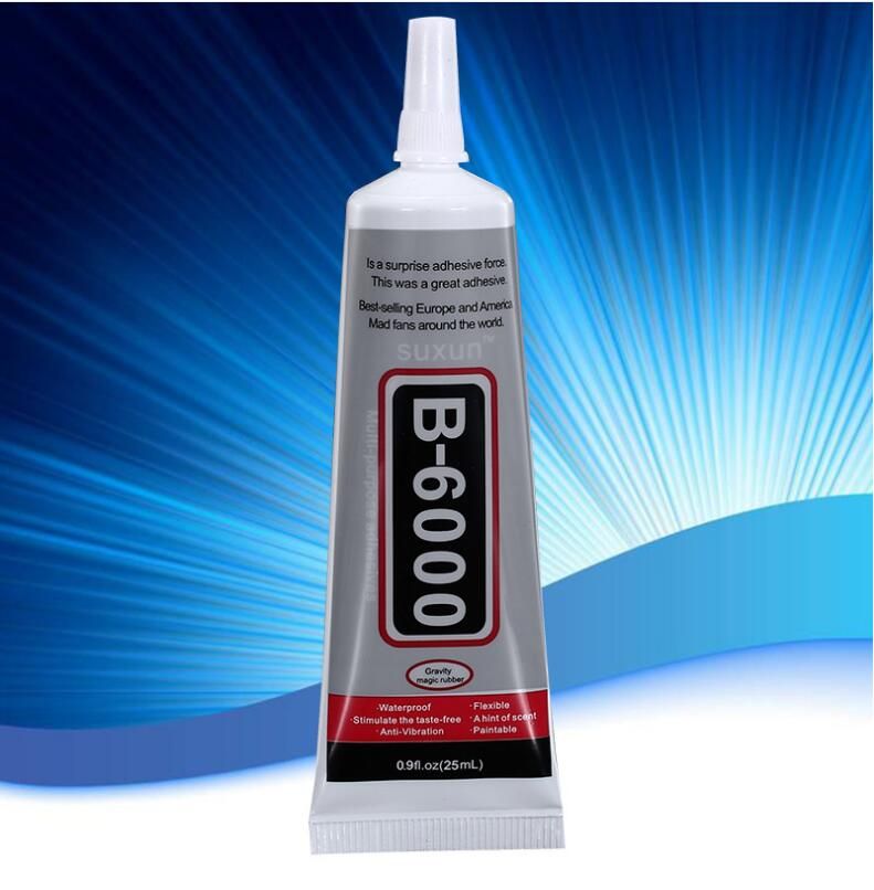 Adhesives Sealant Online Sale Rhinestone Glue B6000 25ml Epoxy Resin Super Glue Similar E6000 Sealant For Jewelry Rhinestone Glass Mobile B 6000 Uv Glue Gun Dhgate Com