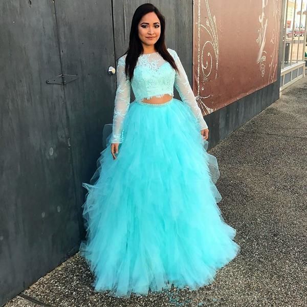 ball gown skirt and crop top