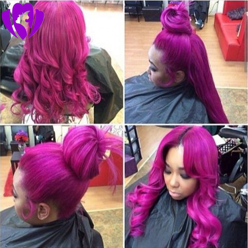 Kupit Optom Glueless Vysokaya Temperatura Volokna Pariki Naturalnyh Volos Zheltyj Blondinka Fioletovyj Dlinnye Volnistye Sloistye Strizhka Sinteticheskie Kruzheva Front Parik Mozhno Sdelat Hvost Otsexyladyhair V Kategorii Sinteticheskie Pariki 4 728