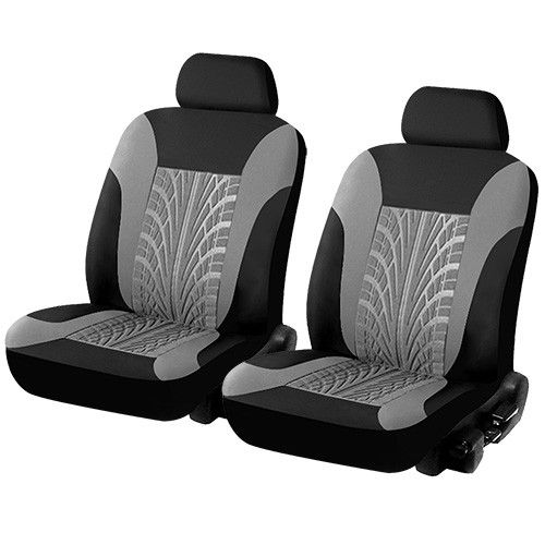 saferide Polyester Rouge 1+1 Housse de Siege Voiture Avant Protection Auto sur Mesure Protecteur Accessoires Interieur
