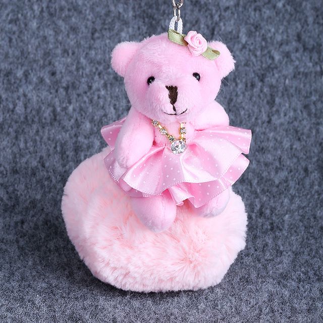 cute pink teddy