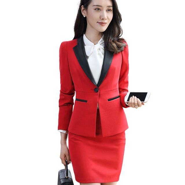 women's formal skirt suits