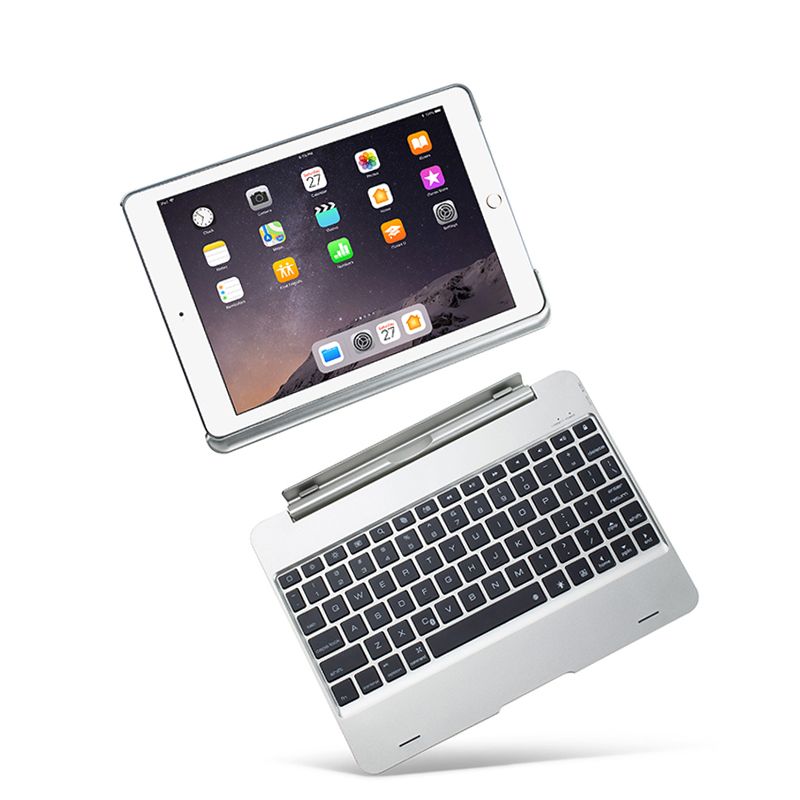 Cubierta para iPad Air 1 Funda y teclado retroiluminación Cubierta con ranura Flip Bluetooth inalámbrico