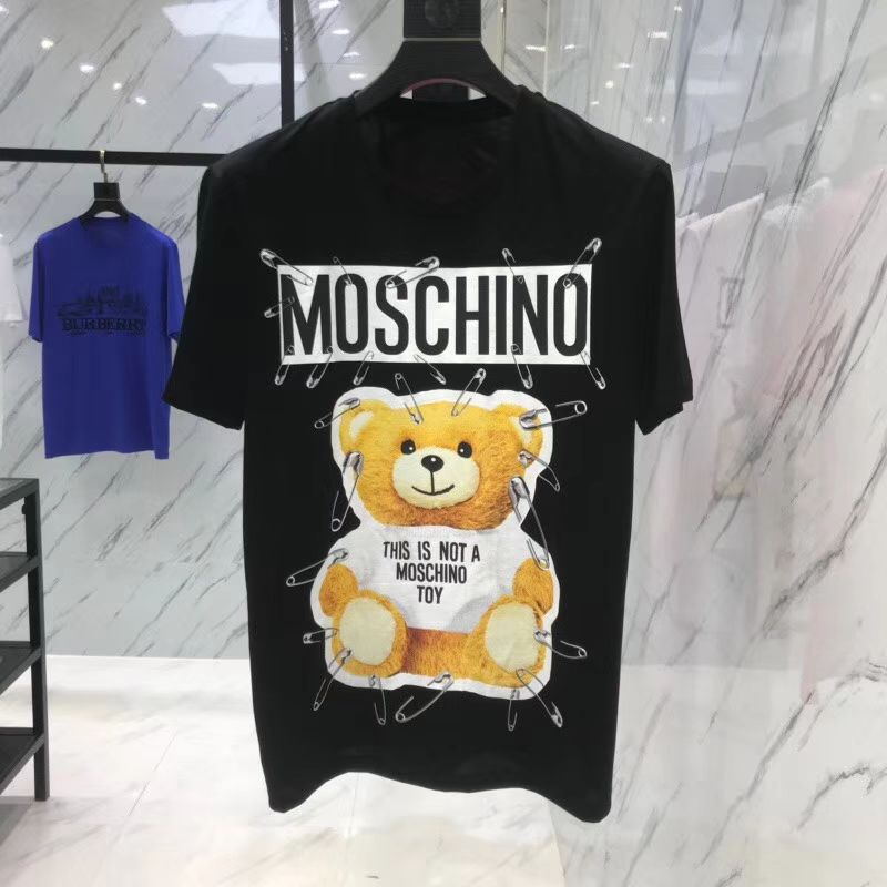moschino t shirt mens teddy bear
