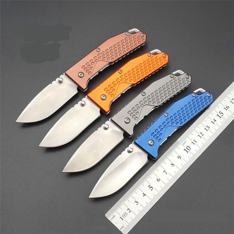 Sanrenmu 7063 Pocket EDC Folding Knife Aluminum Handle Multi Functional ...