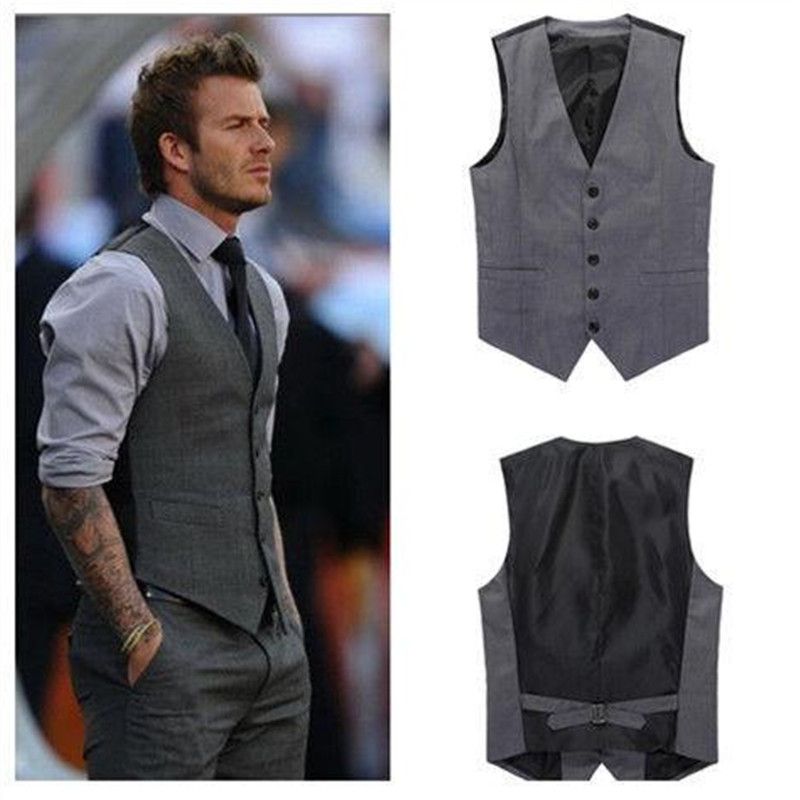 Solo Chalecos Chaleco De Hombre Chaleco Hombre Trajes Casuales Slim Fit Abrigo Corto De Estilo Chaqueta Traje Y Negro Hombres De Boda V Nido De 32,04 € | DHgate