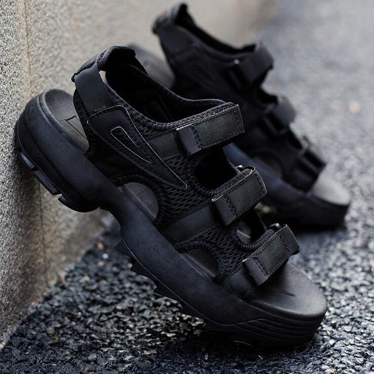 high sole sandals mens
