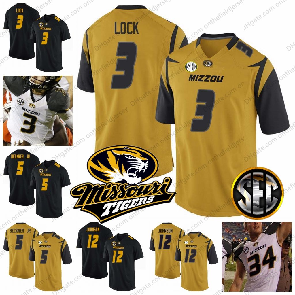 mizzou football jersey custom