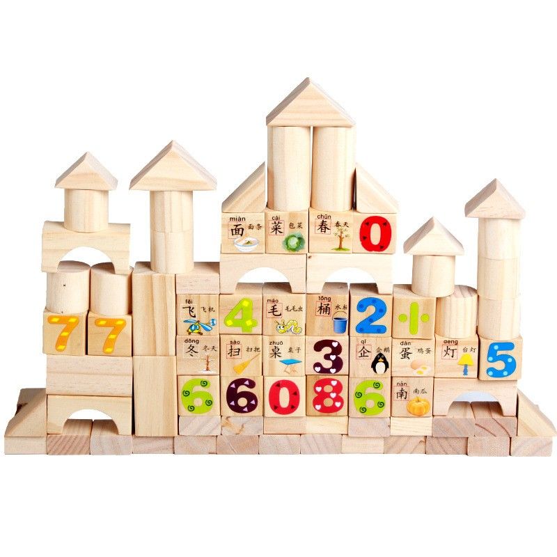 wooden learning blocks