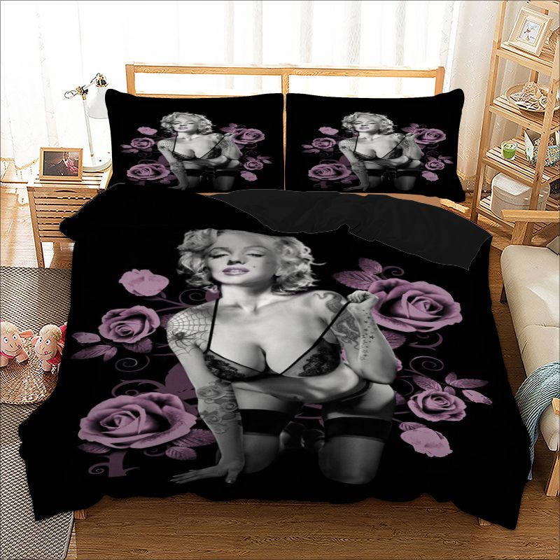 Marilyn Monroe Duvet Cover Pillow Cases Twin Full Queen King Super