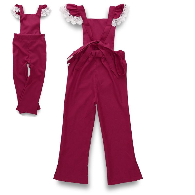 kids red jumpsuit