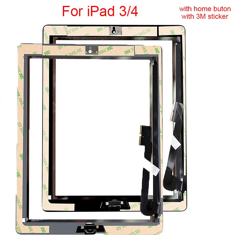 Touch Screen Digitizer Glass Lens Replacement For Apple iPad 4 A1458 A1459 A1460