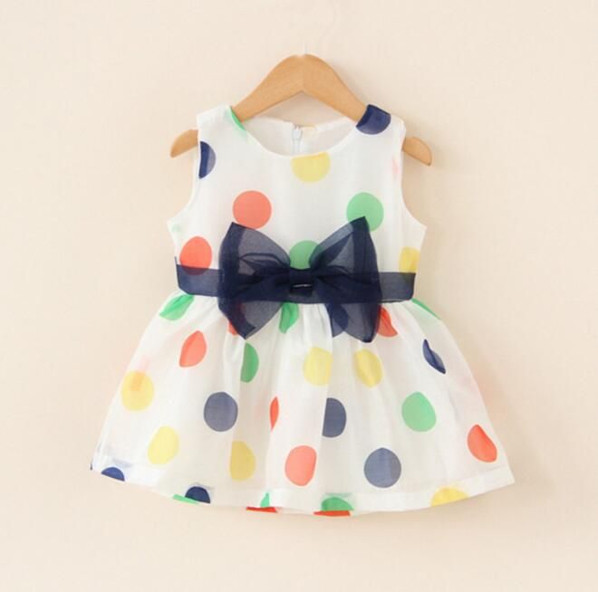 Vestidos para bebés Vestidos de verano para niñas Vestir con arco Chaleco Vestido de punto sin Vestidos para bebés Vestidos de verano para niñas Vestir con arco Chaleco Vestido de punto sin