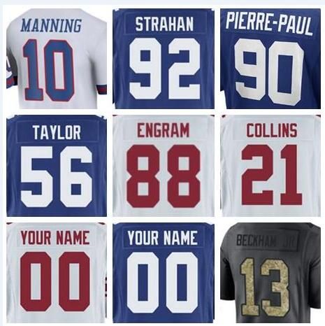 2020 Hot Sale New York Odell Beckham Jr Giants Jersey Custom Eli Manning Lawrence Taylor Authentic Sports Youth Kids American Football Jerseys From Dh127 16 99 Dhgate Com