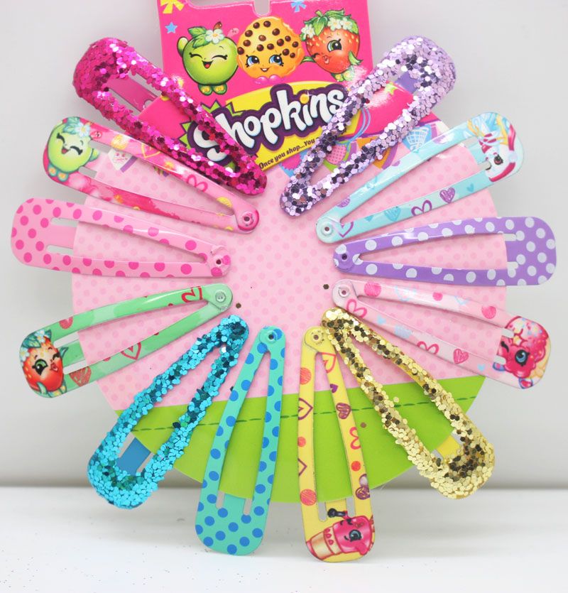girls hair snap clips