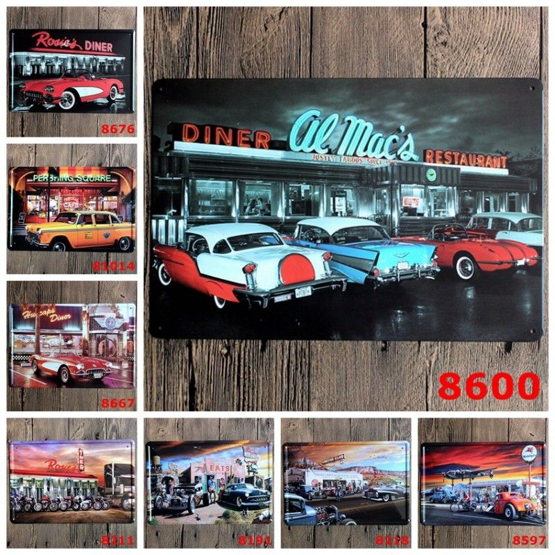 Compre 20 30 Cm Arte De La Pared De Metal Cartel De Chapa Pep