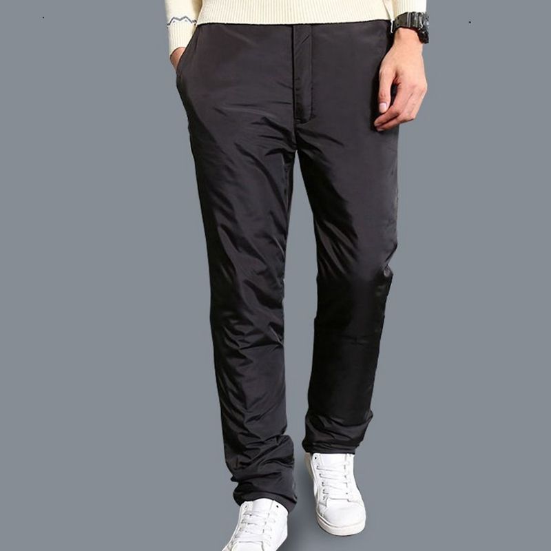 Acquistare Pantaloni Invernali Imbottiti In Cotone Da Uomo Pantaloni Da  Lavoro In Cotone A Vita Alta Uomo Pantaloni Caldi Imbottiti In Cotone  Imbottiti Da Uomo Antivento Nero PT 230 Economico | Consegna