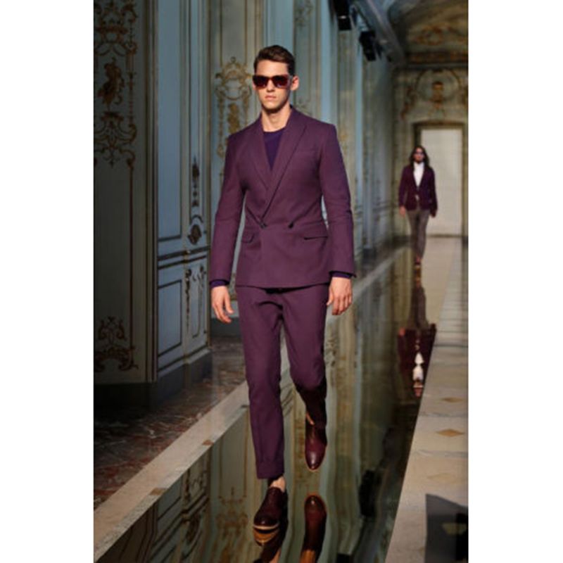 purple blazer men