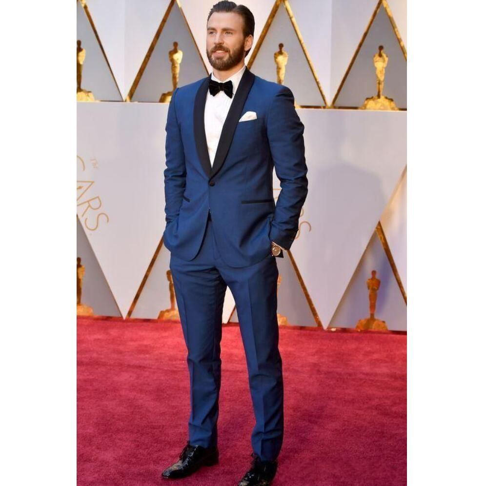 navy blue wedding outfit