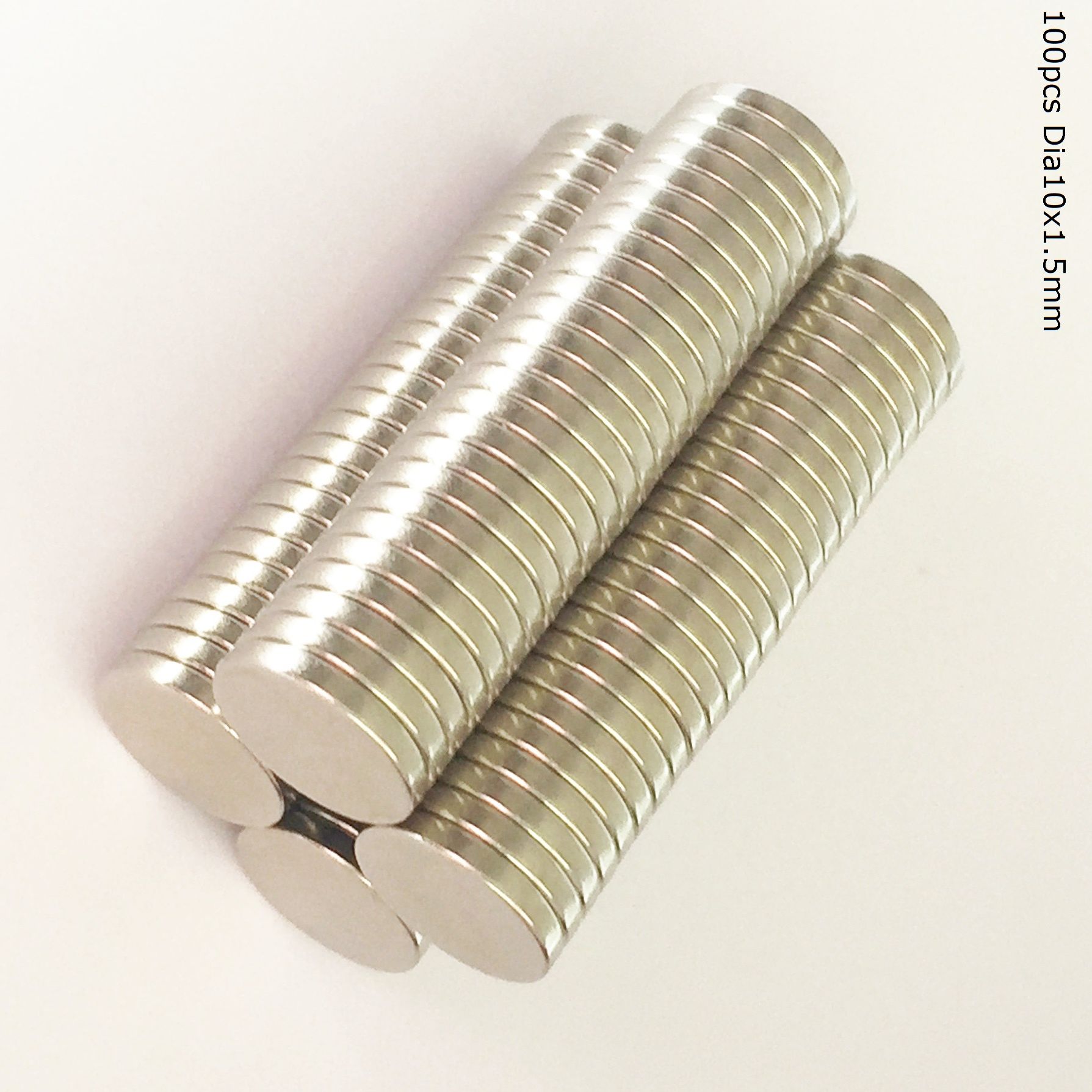 500pcs Neodymium N35 Dia 10mm X 2mm Strong Magnets Tiny Disc NdFeB Rare Earth