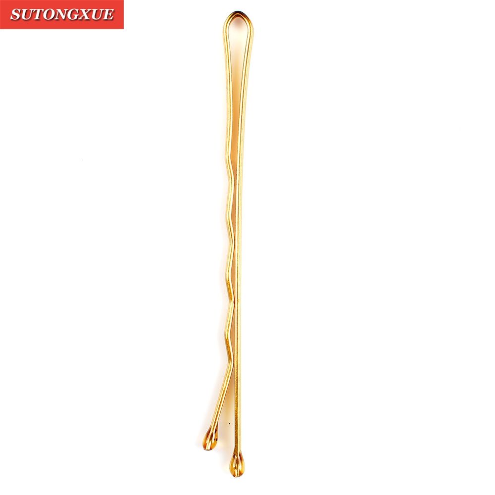 5cm Hair Waved U Shaped Bobby Pin Barrette Grip Clip Gold Hair Pins Women Beauty Tools Hair Pin Wedding Hair Clips For Wedding From Hirame 24 93