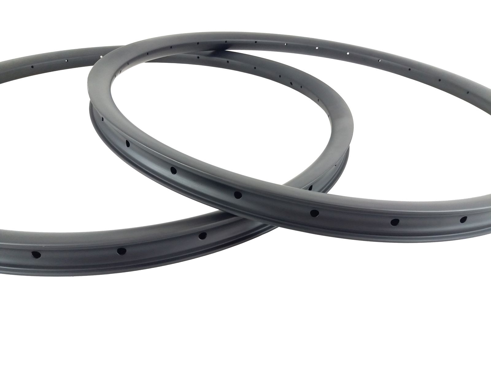 SALE Stock 35mm Wide Carbon 27.5/" MTB Clincher Rim 24Hole 3K Tubeless 1PAIR