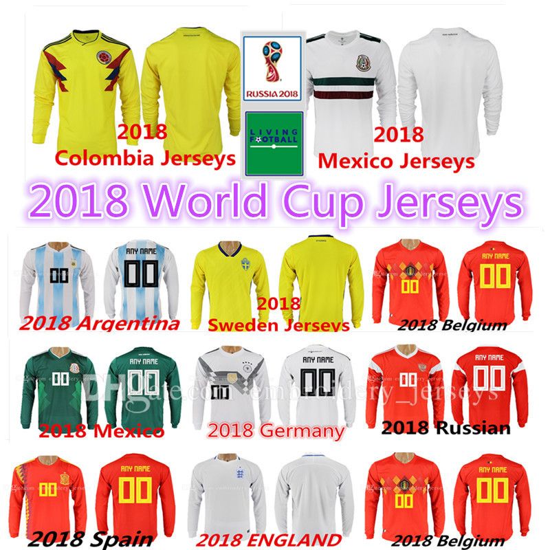 england long sleeve football shirt 2018