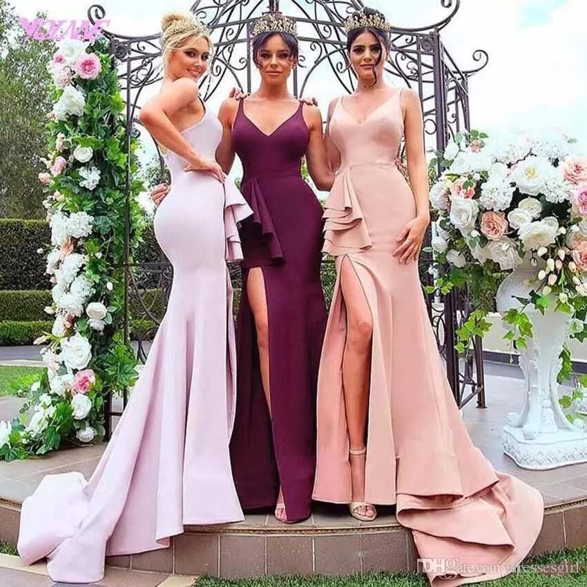 Peach and lilac bridesmaid dresses Clearance