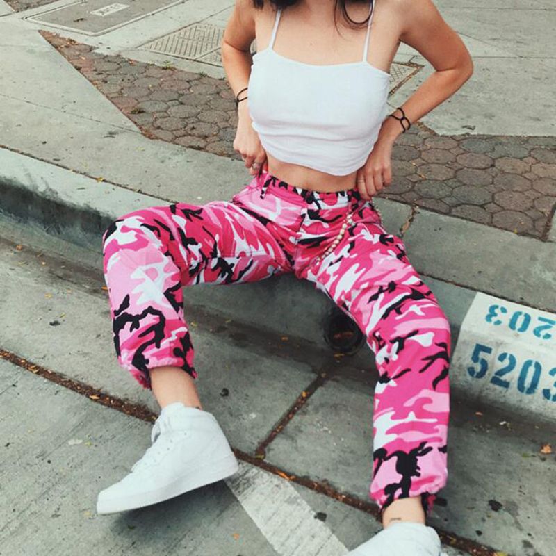 womens camo joggers pants