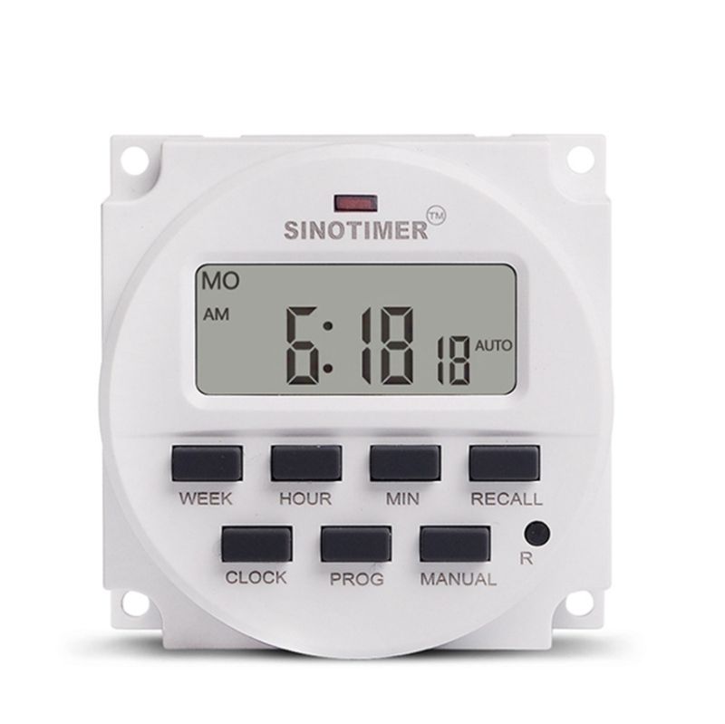 2020 1.6 Inch Digital S Programmable Timer Switch With UL Listed 220V