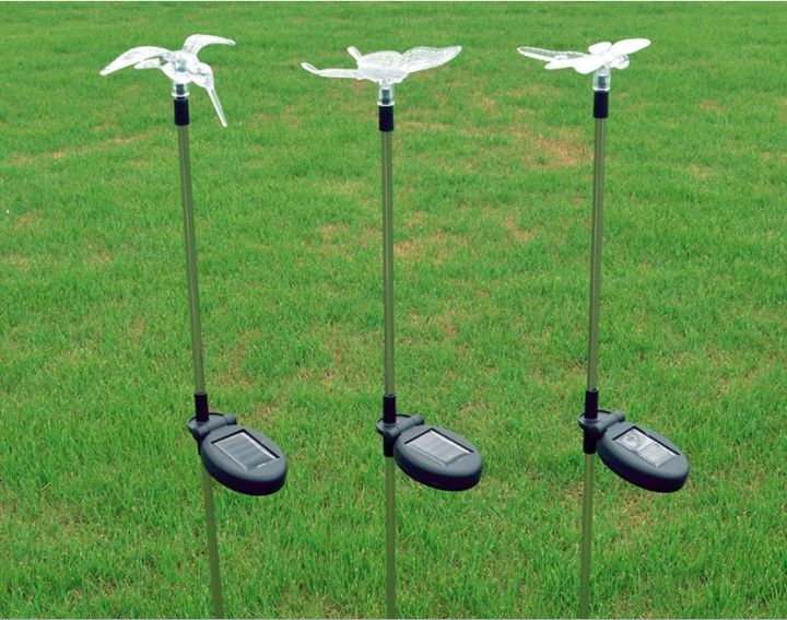 Grosshandel Solar Garden Lights 3 Pack Solar Garten Stake Light