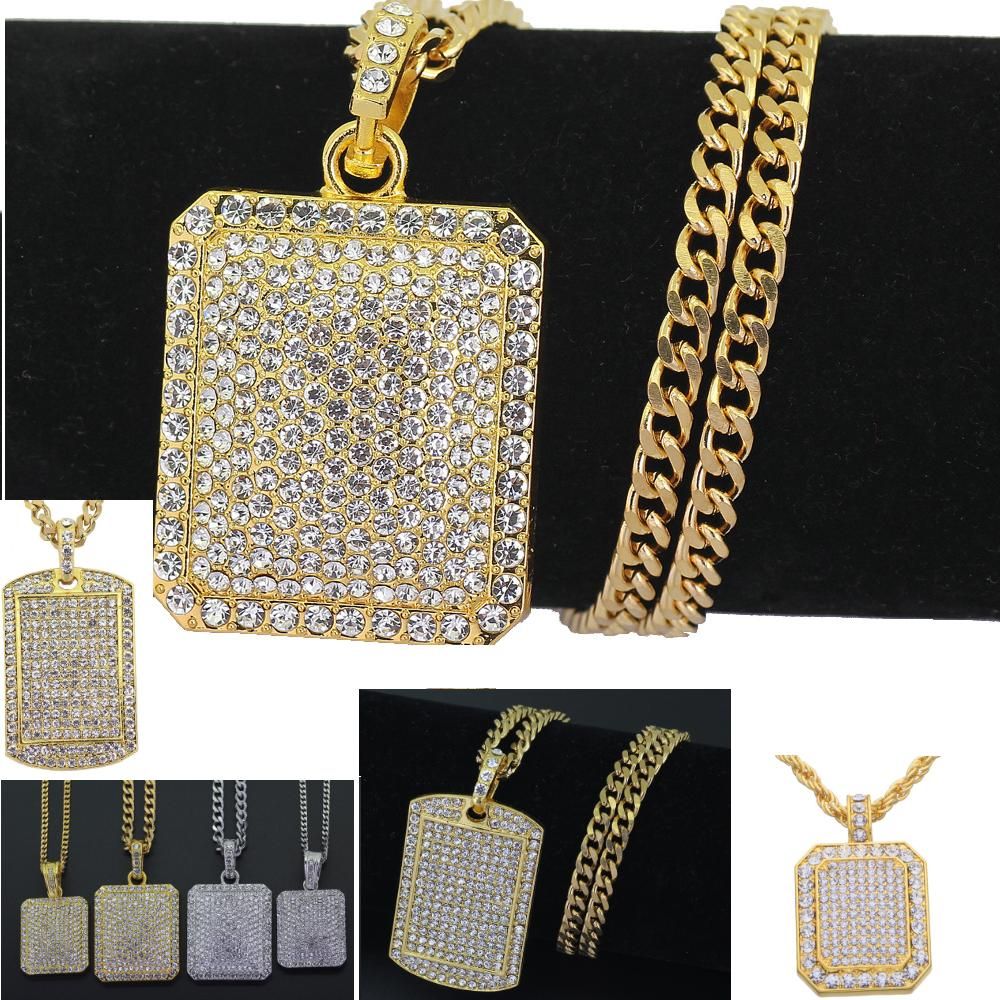 Wholesale 2017 Mens Hip Hop Chain Fashion Jewelry Full