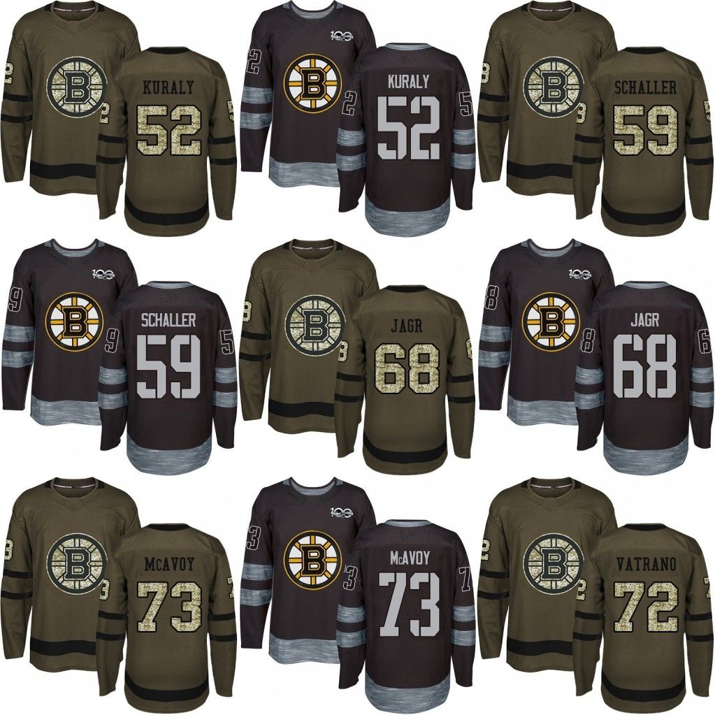 boston bruins army jersey
