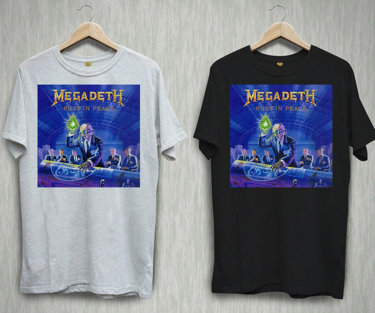 Megadeth Rust In Peace 20th Anniv Black 