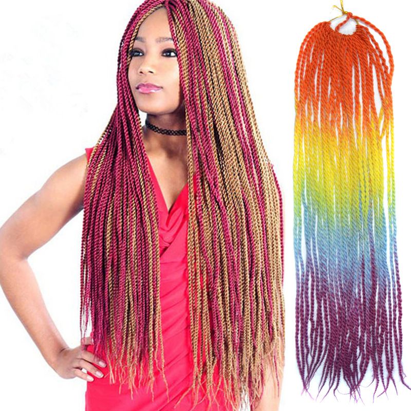 Sara Afro Colorful Soft Dread Lock Ombre Braiding Hair Extensions Hair Piece Havana Mambo Twist Braids Hair Hairpieces 60cm 24inch Milky Way Human Hair Milky Way Weave From Sara Hair 8 26 Dhgate Com