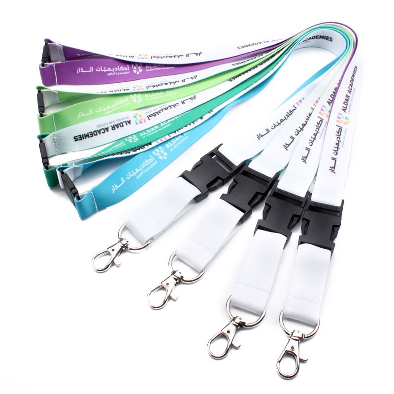 Neck Strap Lanyard Safety Breakaway 20mm Wide or Badge Holder lot Metal Clip