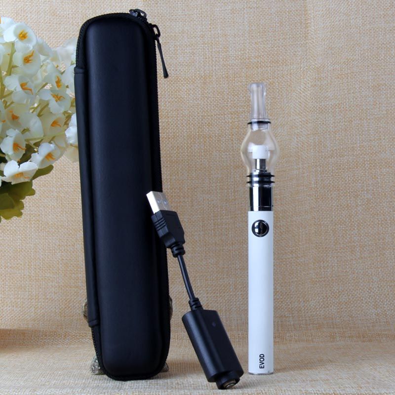 Dab Vape Dome Atomizer Kit EVod Battey Globe Glass Tank Clearomizer