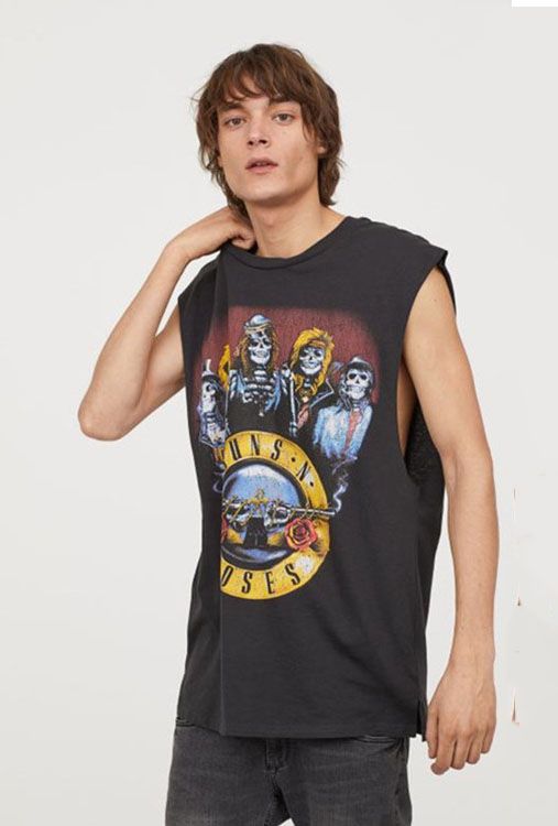the rock sleeveless shirt