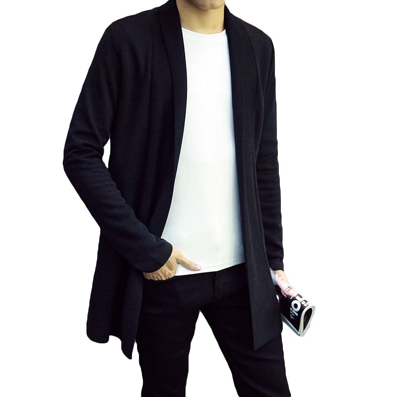 trench cardigan mens