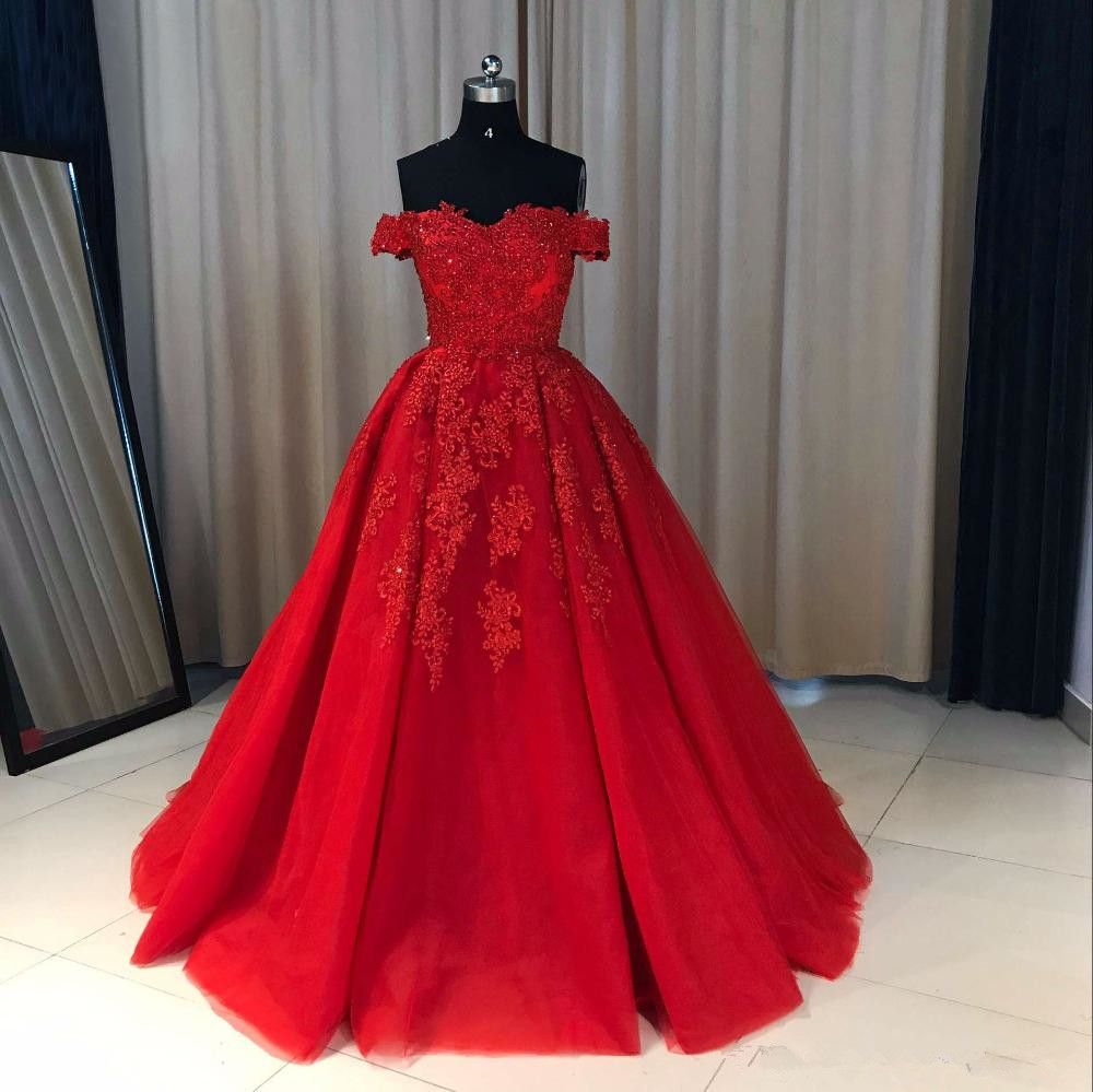 Cheap Red Sweet 16 Dresses